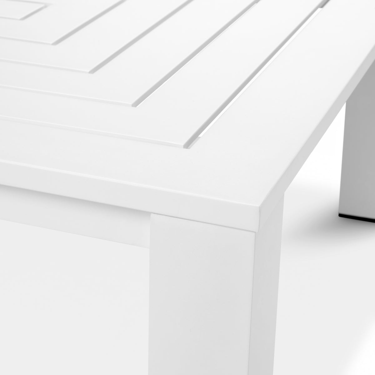 White Square Outdoor Coffee Table Vistamar