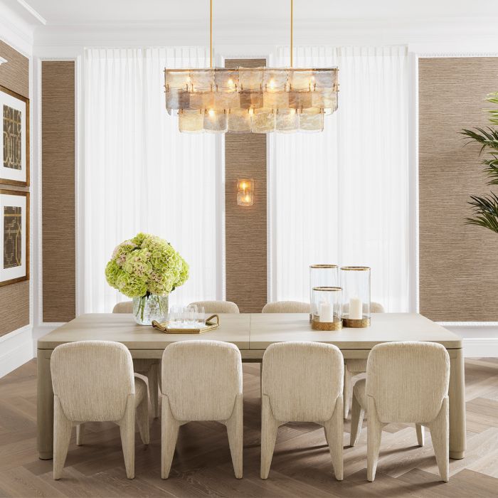 Extendable Dining Table Atelier L washed oak veneer