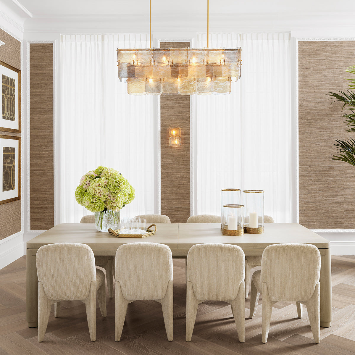 Mahogany Extendable Dining Table L Atelier