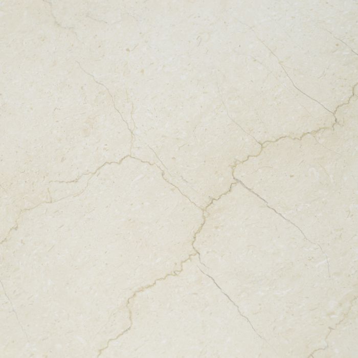 Side Table Wilma mahogany wood caramel finish beige marble