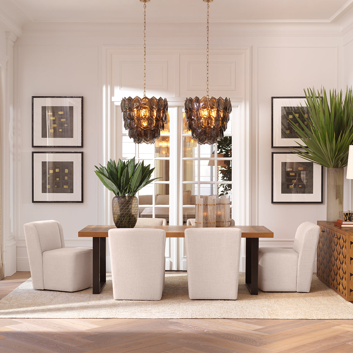 Oak Veneer Dining Table S Rubicon