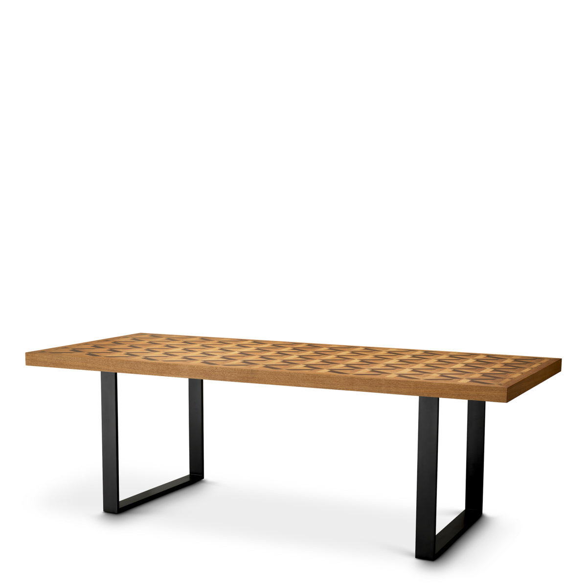 Oak Veneer Dining Table L Rubicon