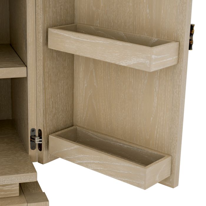 Bar Cabinet Borchard washed oak veneer