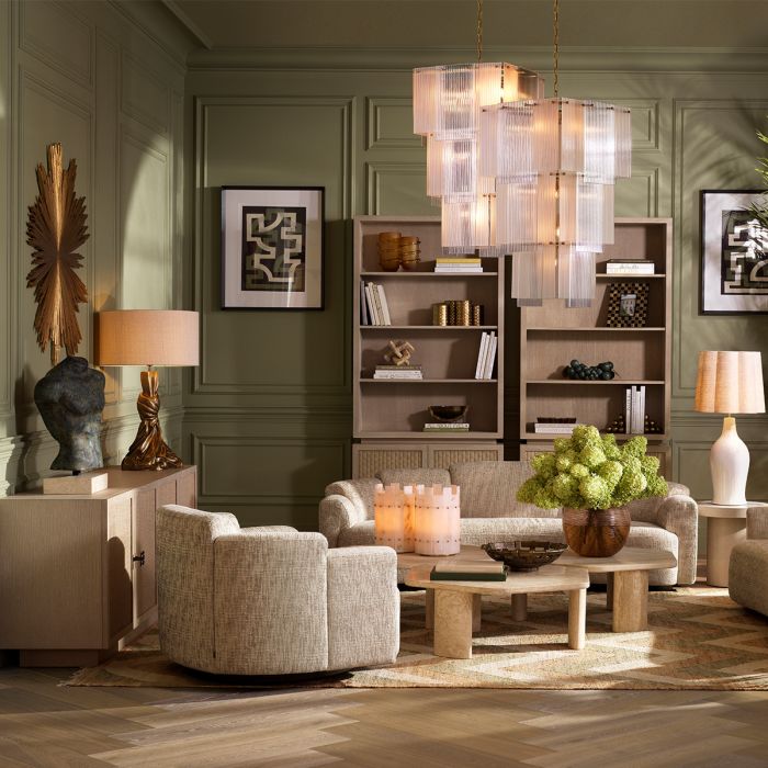 Cabinet Borchard washed oak veneer