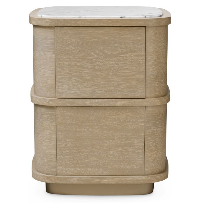 Nightstand Cabana S washed oak veneer