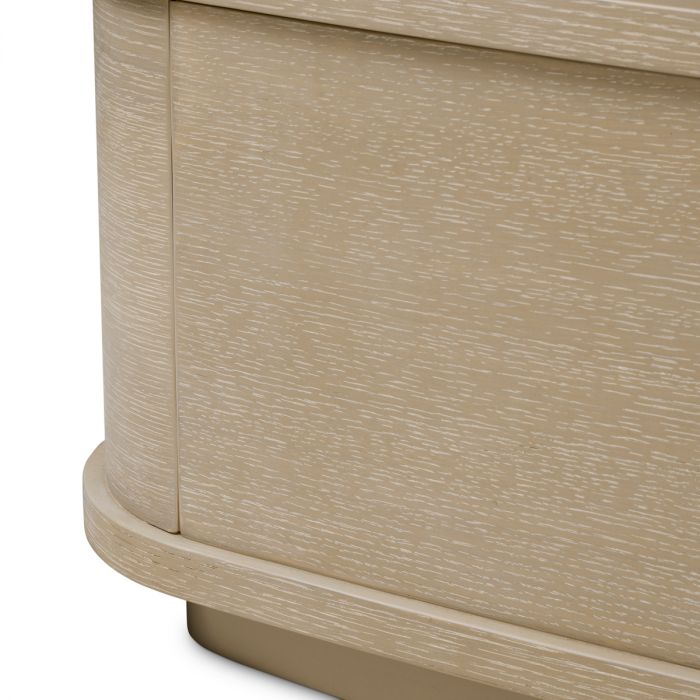 Nightstand Cabana S washed oak veneer