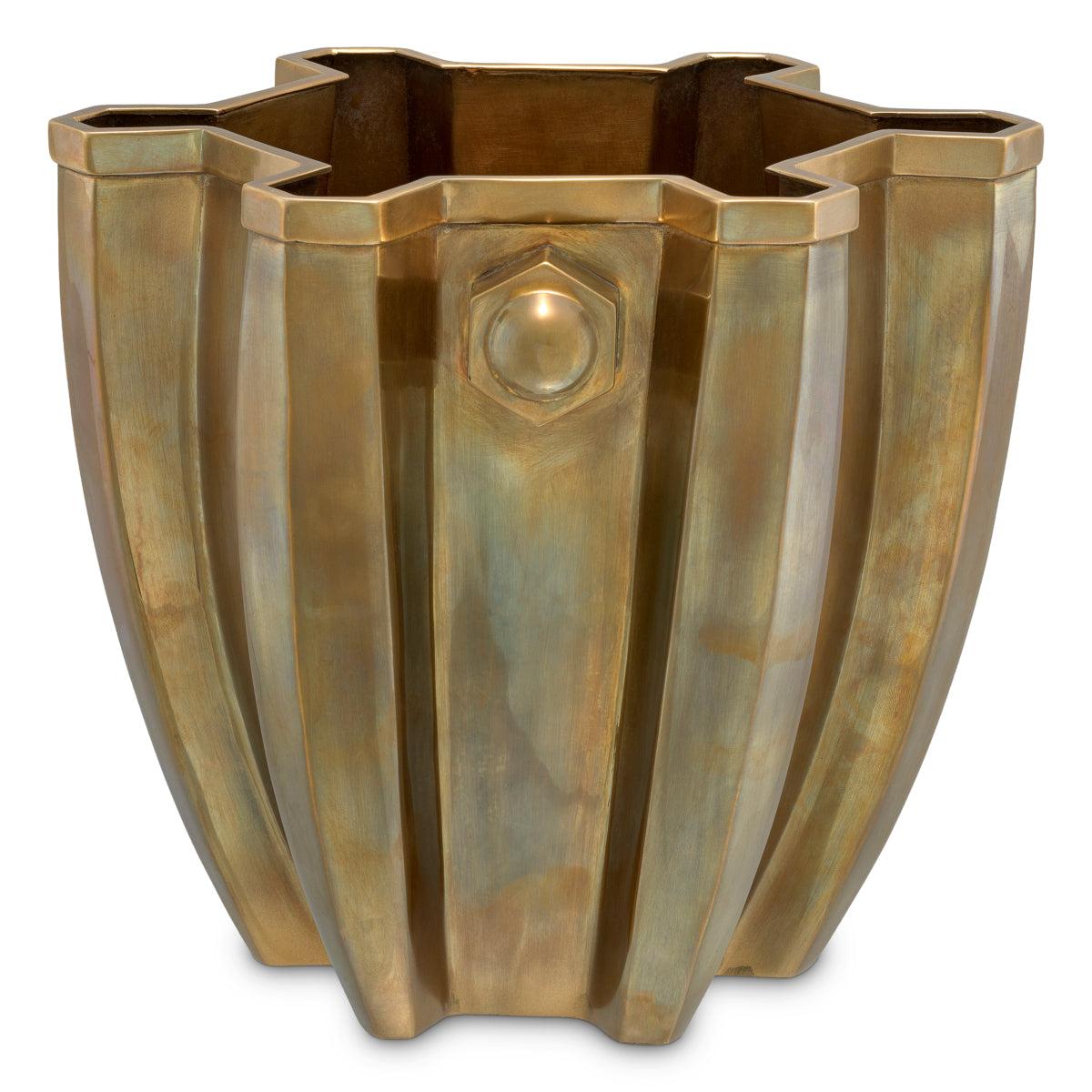 Brass Wine Cooler Napoli | Eichholtzmh.com