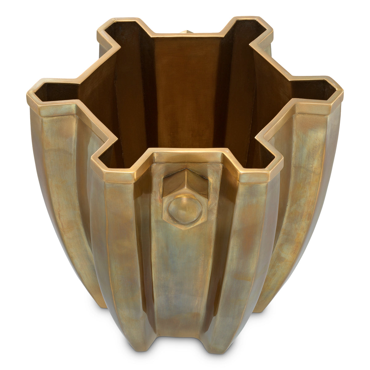 Brass Wine Cooler Napoli | Eichholtzmh.com