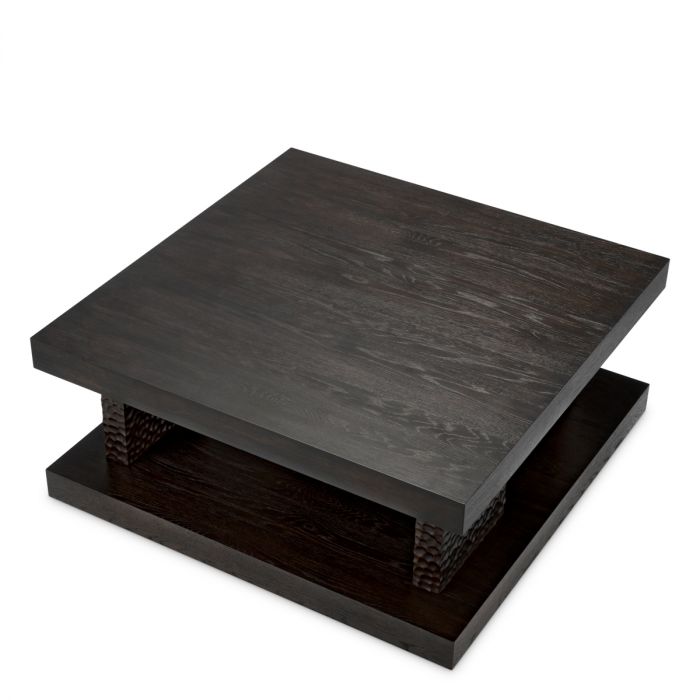 Coffee Table Bravon ebony oak veneer