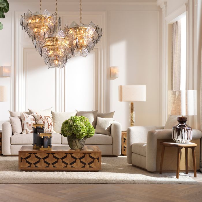 Cushion Saphira square orange I