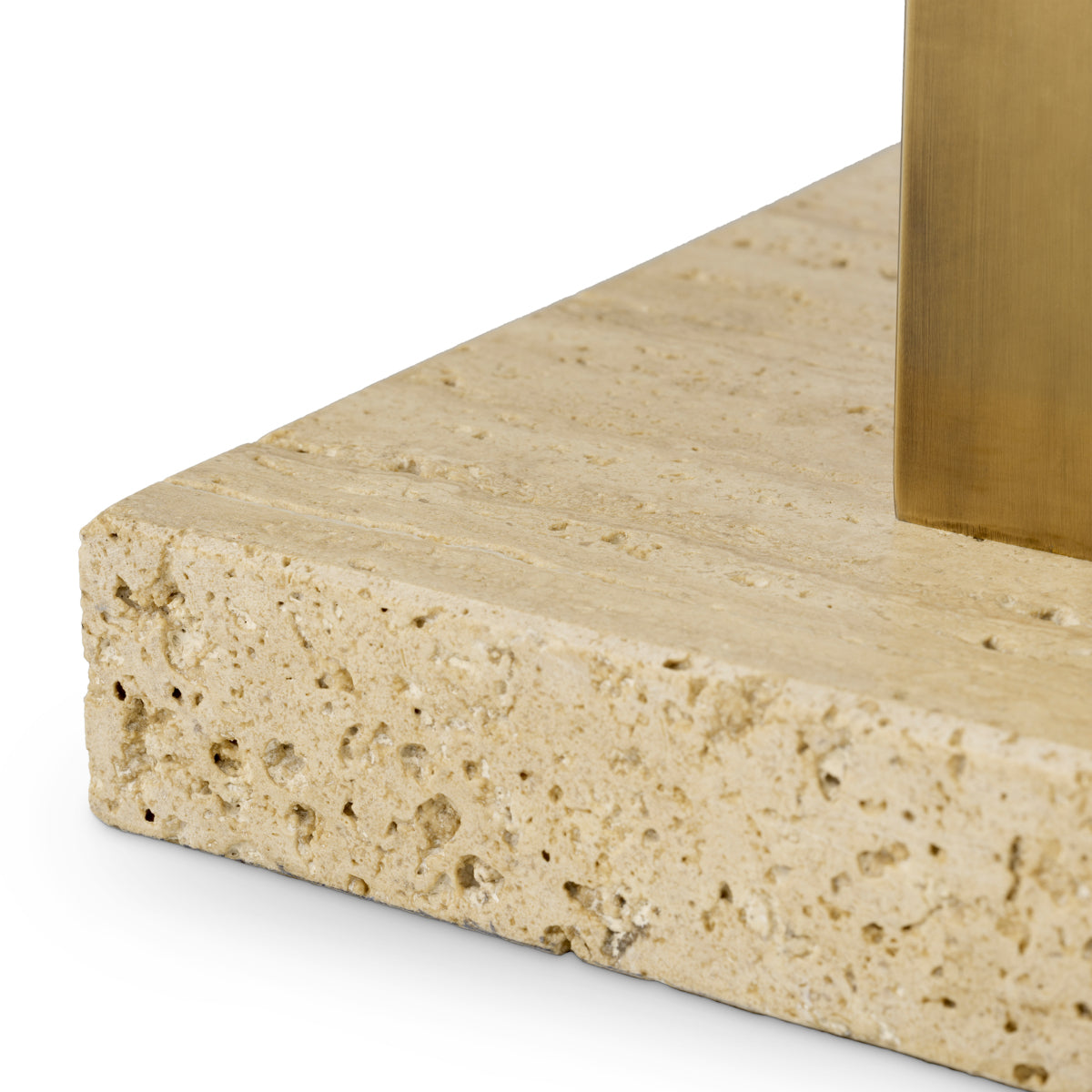 Travertine Base Table Lamp Destino | Eichholtzmh.com