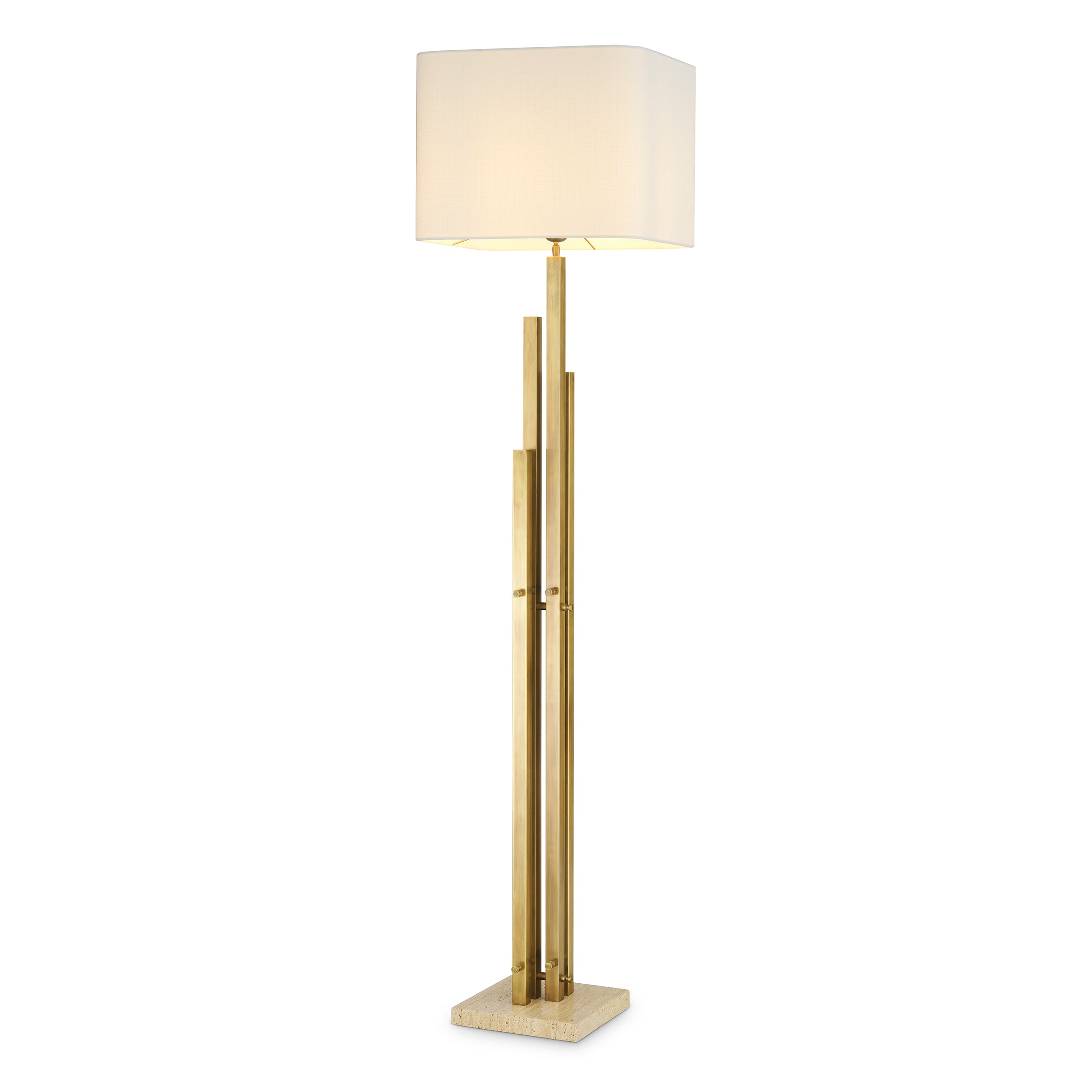 Vintage Brass Floor Lamp Destino | Eichholtzmh.com