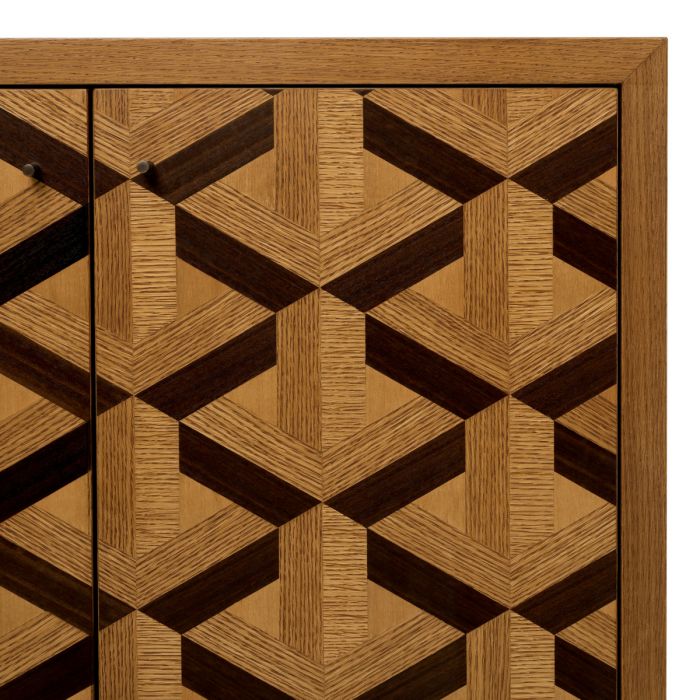 Dresser Rubicon oak veneer