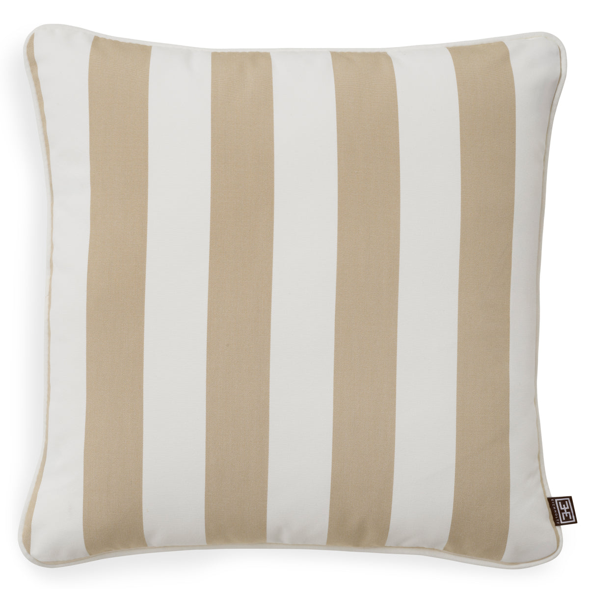 Beige Square Outdoor Cushion Florent