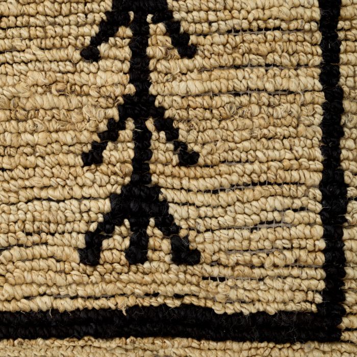 Rug Thornfield beige black 200 x 300 cm