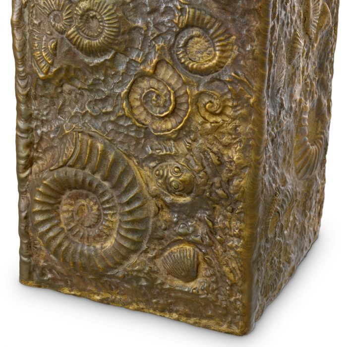 Table Lamp Kamari vintage brass finish incl shade