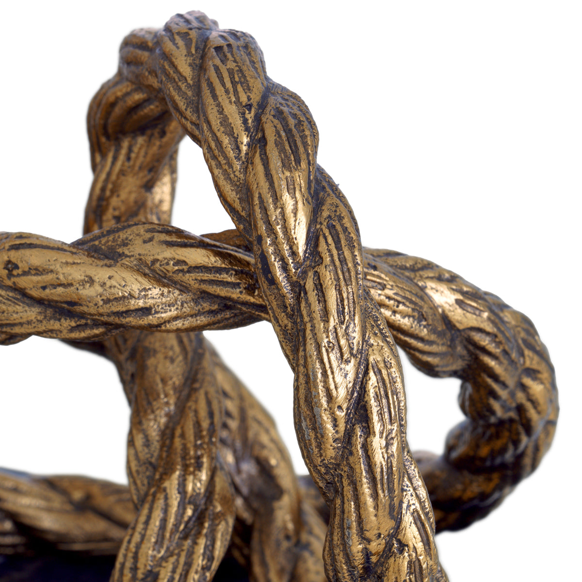 Gold Rope Bookends (2) Corwyn