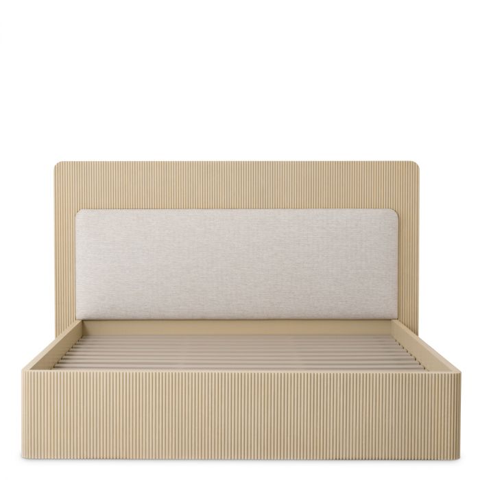 Bed Frame Dimitrios King size washed oak veneer durini natural