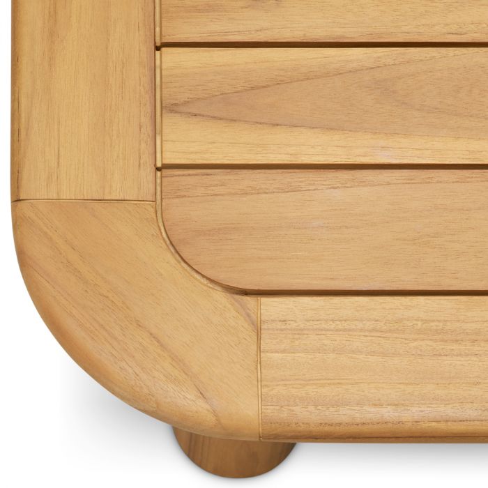 Outdoor Side Table Weston natural teak