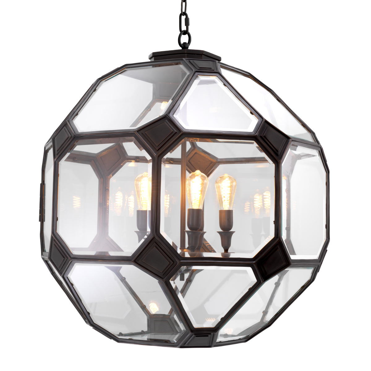 Hand Casted Lantern L Olympia