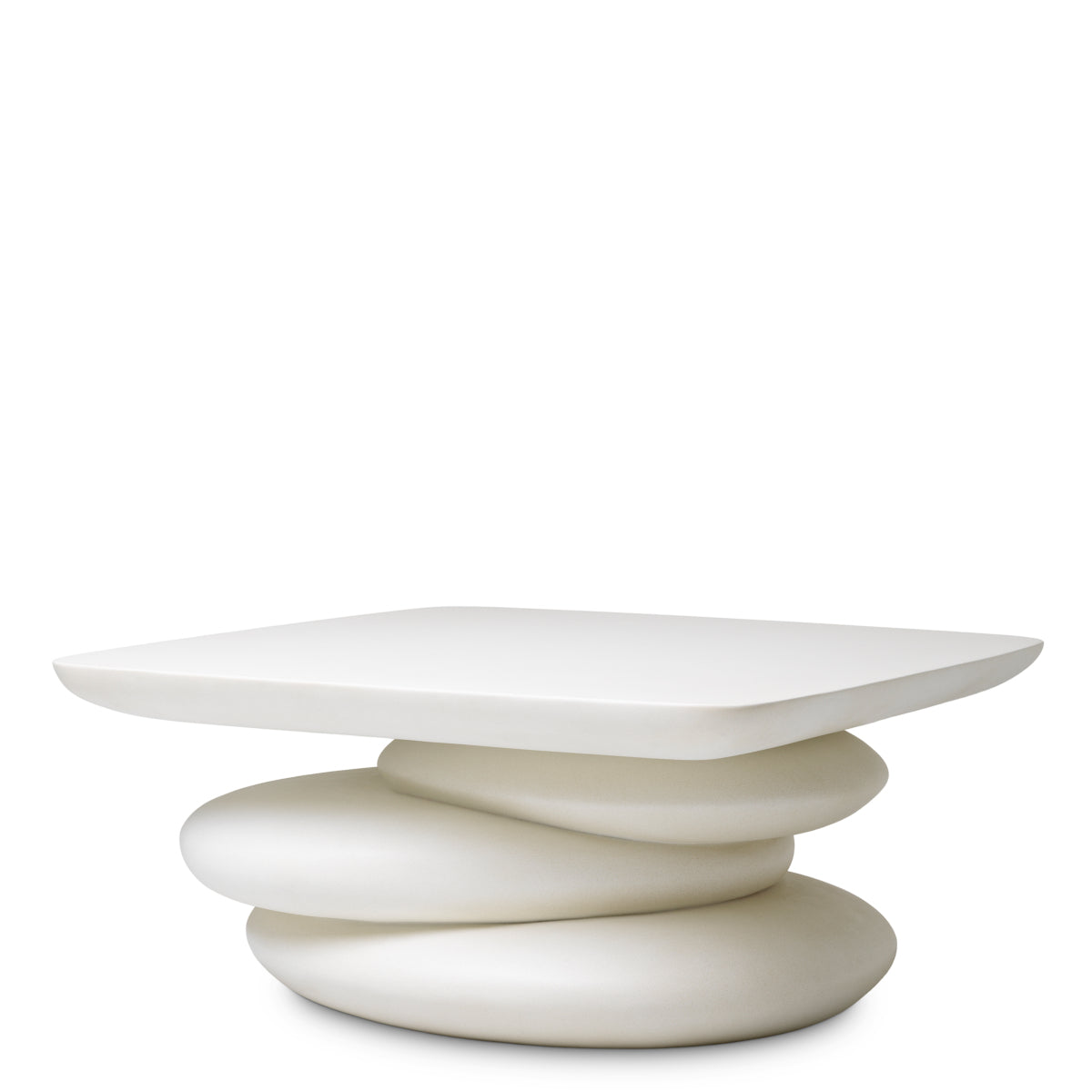 White Minimalist Coffee Table Azura | Eichholtzmh.com