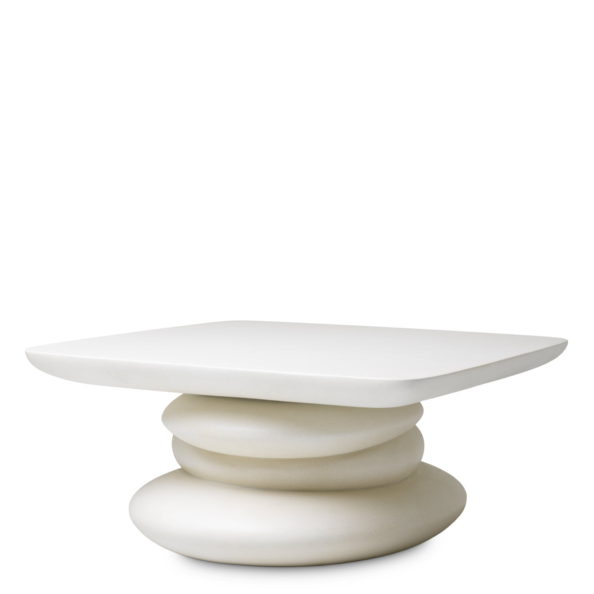 White Minimalist Coffee Table Azura | Eichholtzmh.com