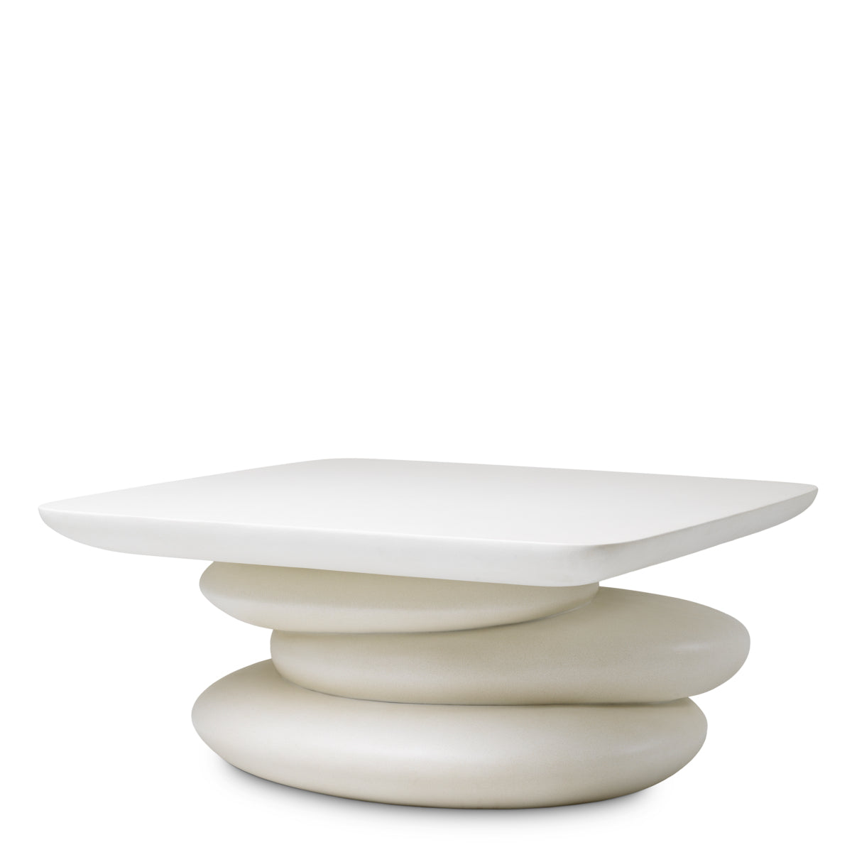 White Minimalist Coffee Table Azura | Eichholtzmh.com