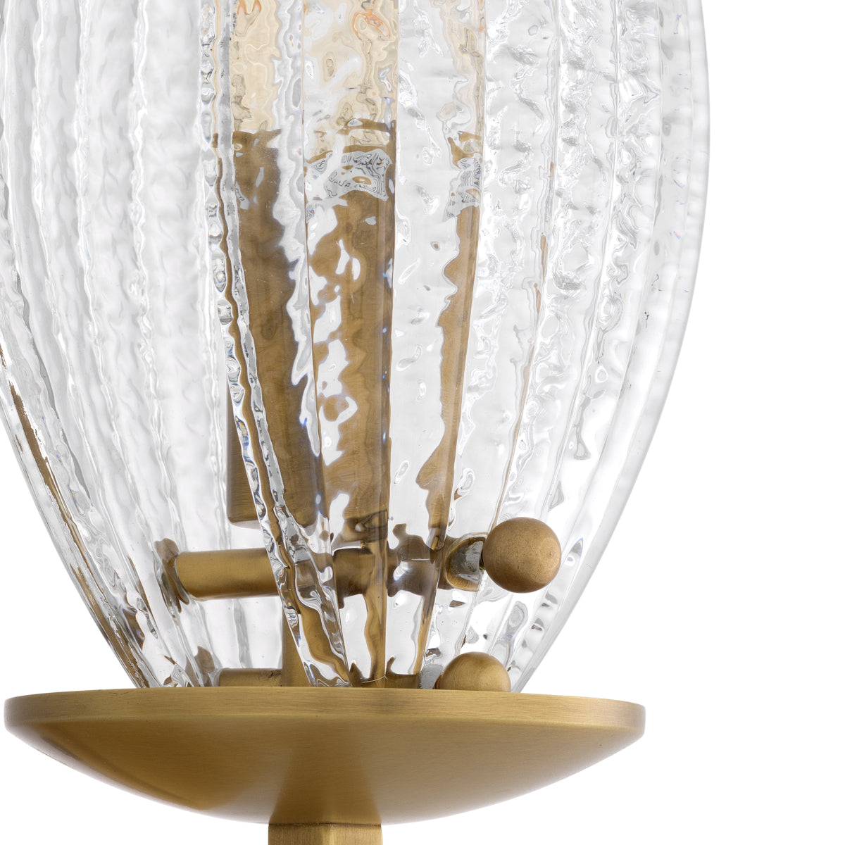 Ribbed Glass Wall Lamp Persephone | Eichholtzmh.com