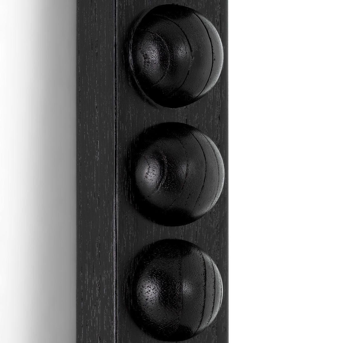 Half-Rounded Black Mirror L Kenton | Eichholtzmh.com