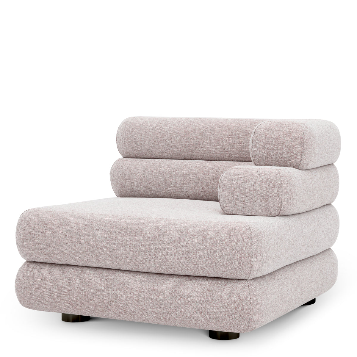 Right Light Gray Outdoor Modular Sofa Malaga