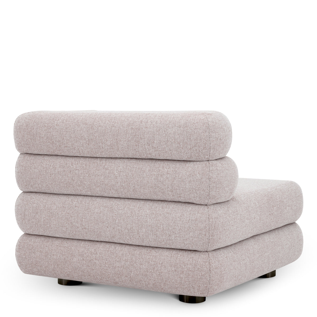 Right Light Gray Outdoor Modular Sofa Malaga