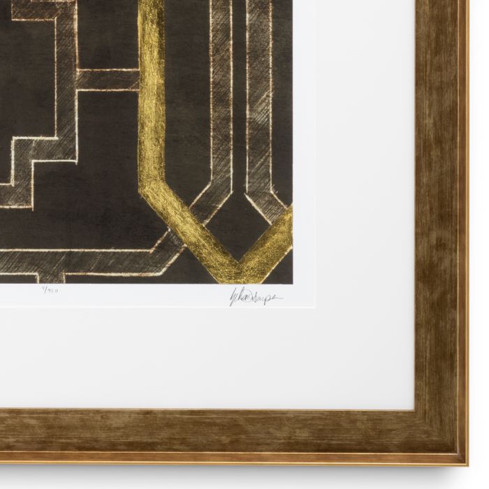 Print Trellis Pattern by Ethan Harper II set of 2