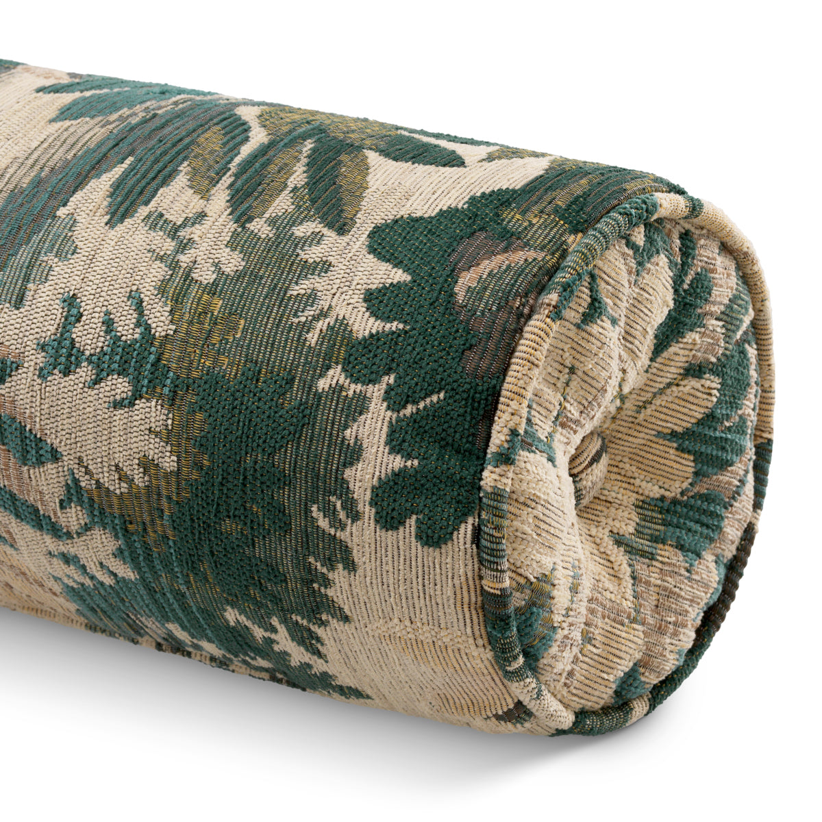 Marston Green Printed Fabric Cushion Amarante