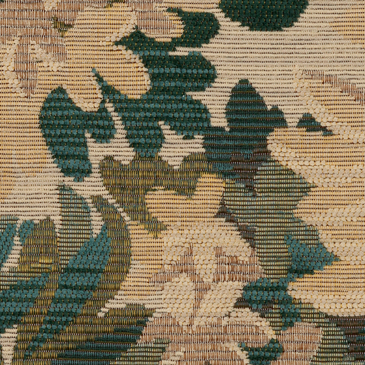 Marston Green Printed Fabric Cushion Amarante