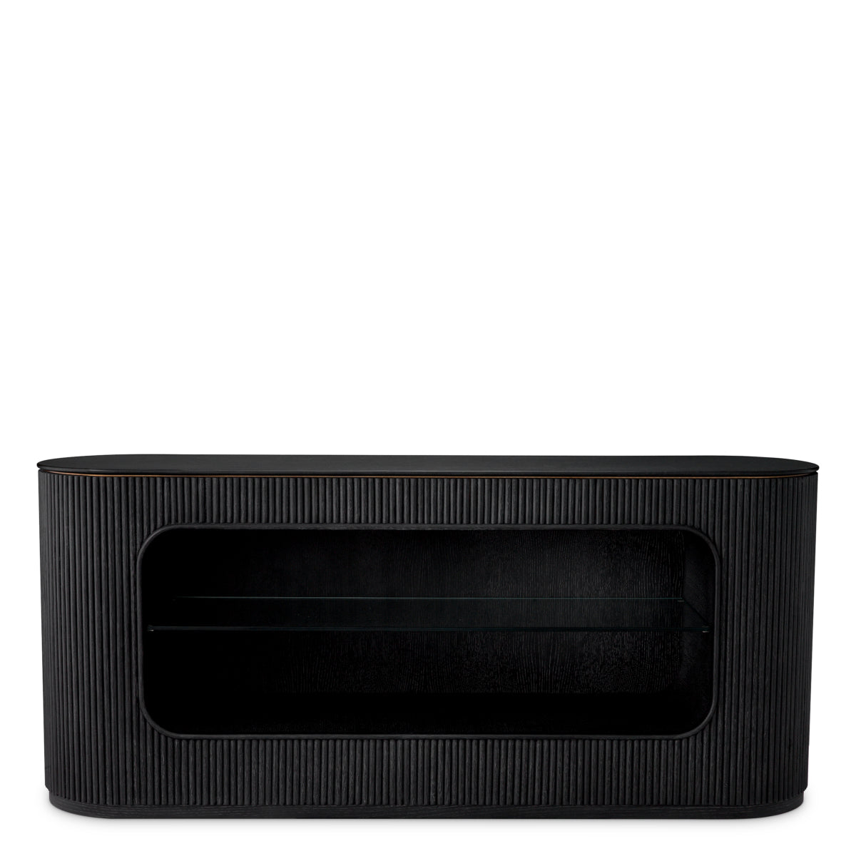 Charcoal Gray Oak Wooden Dresser Bogota