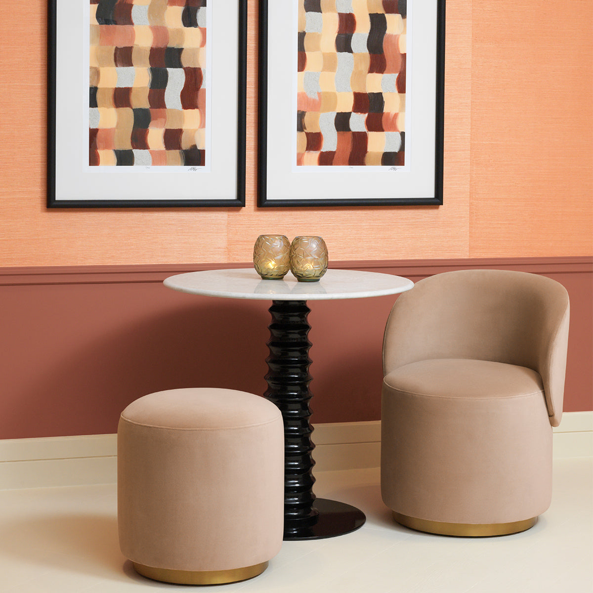 Multi-Colored Pattern Prints (2) Sun Baked Mosaïc by Grace Popp | Eichholtzmh.com