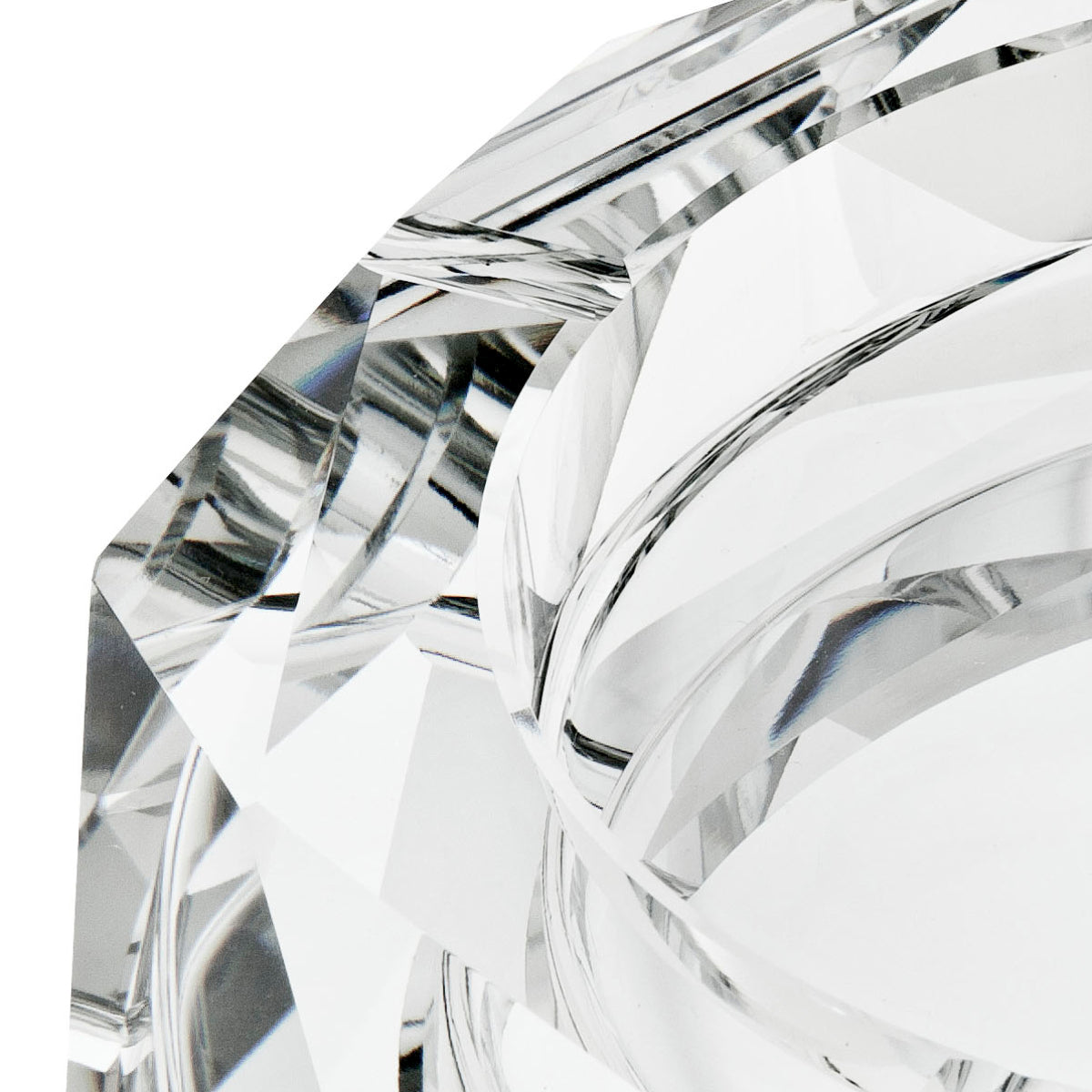 Crystal Glass Ashtray Bruce | Eichholtzmh.com