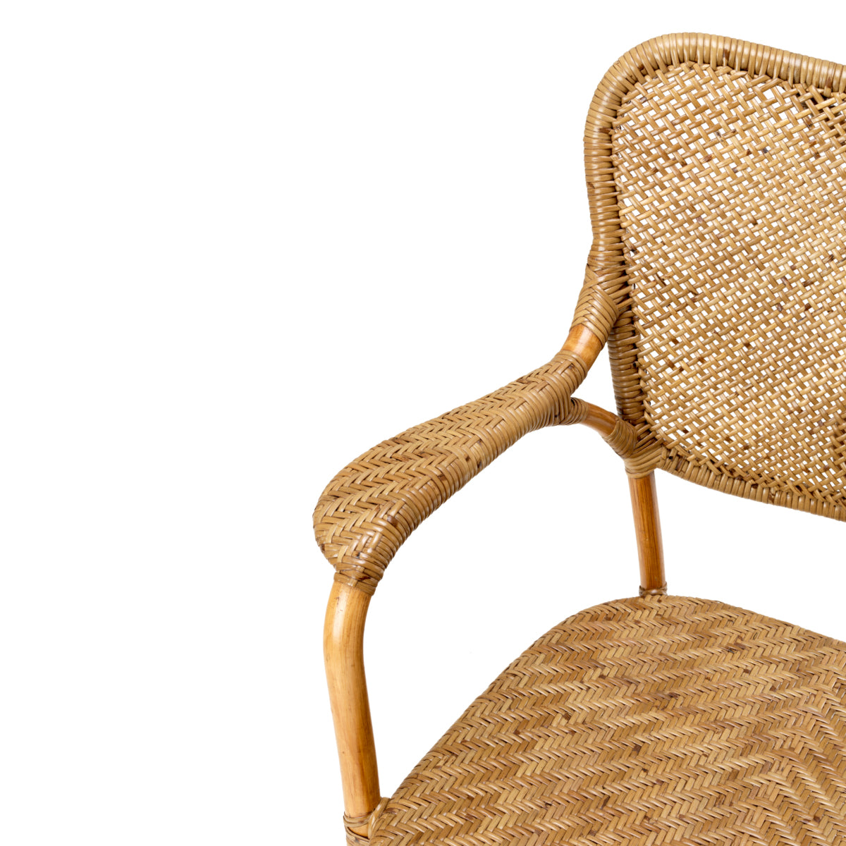 Handwoven Rattan Dining Armchair Colony | Eichholtzmh.com