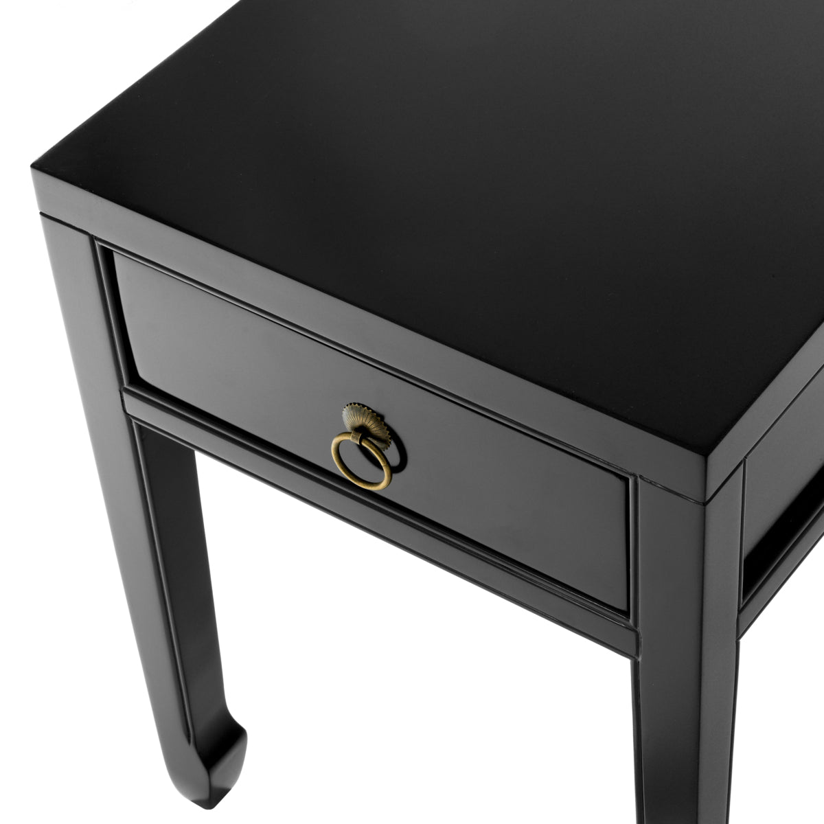 Black Birch Low Side Table Chinese | Eichholtzmh.com
