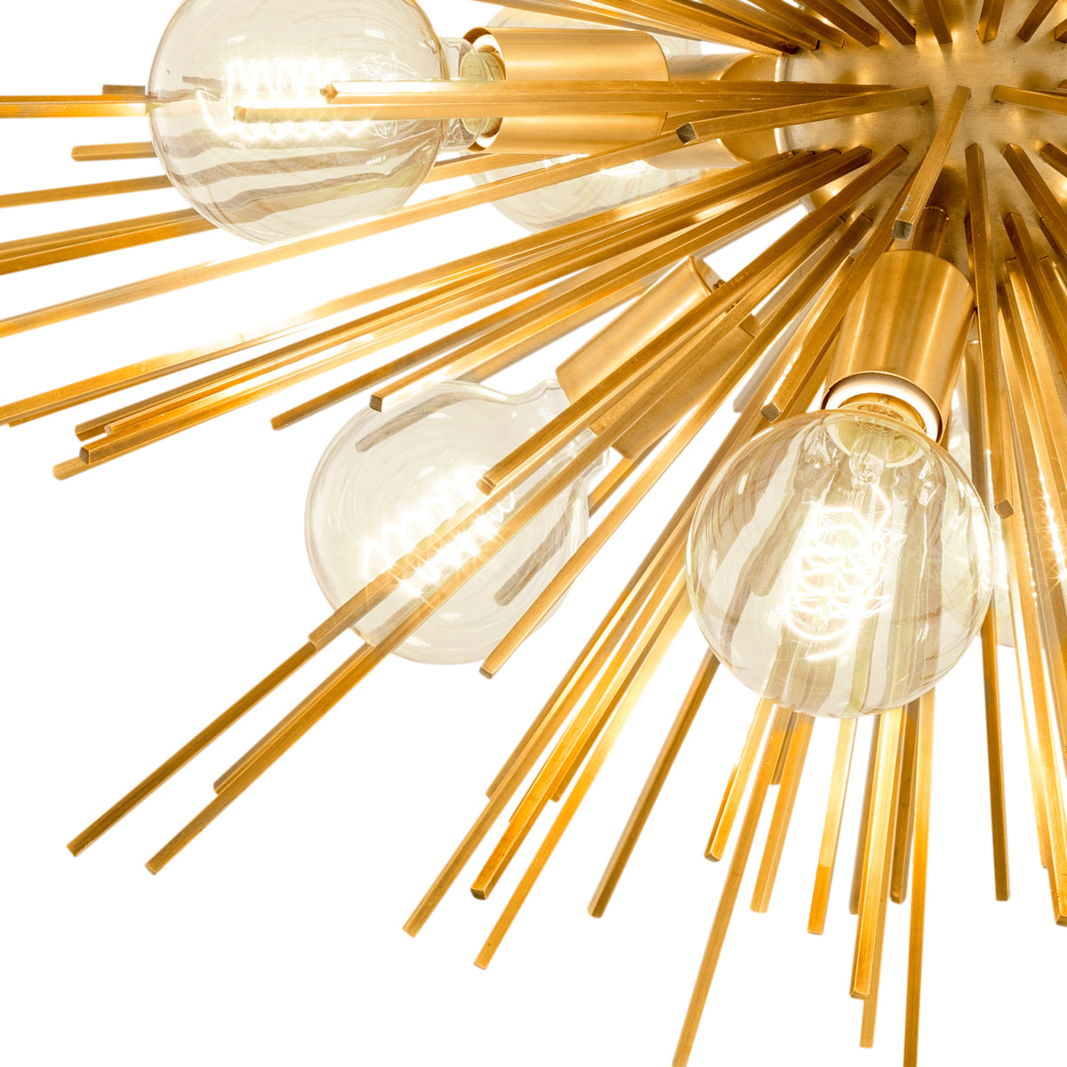 Brass Starburst Chandelier Boivin | Eichholtzmh.com