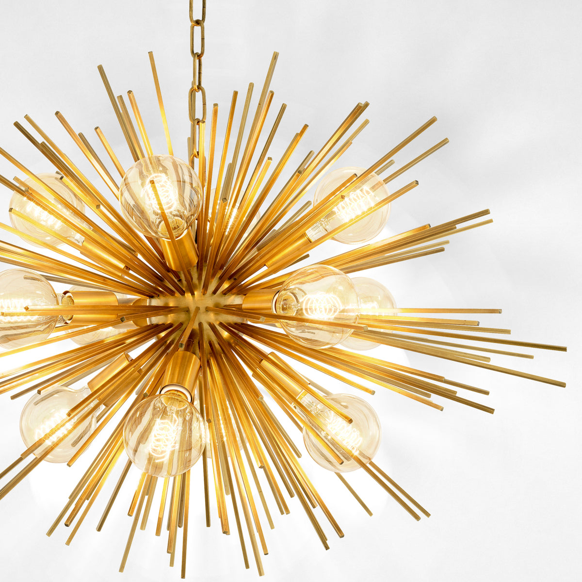Brass Starburst Chandelier Boivin | Eichholtzmh.com