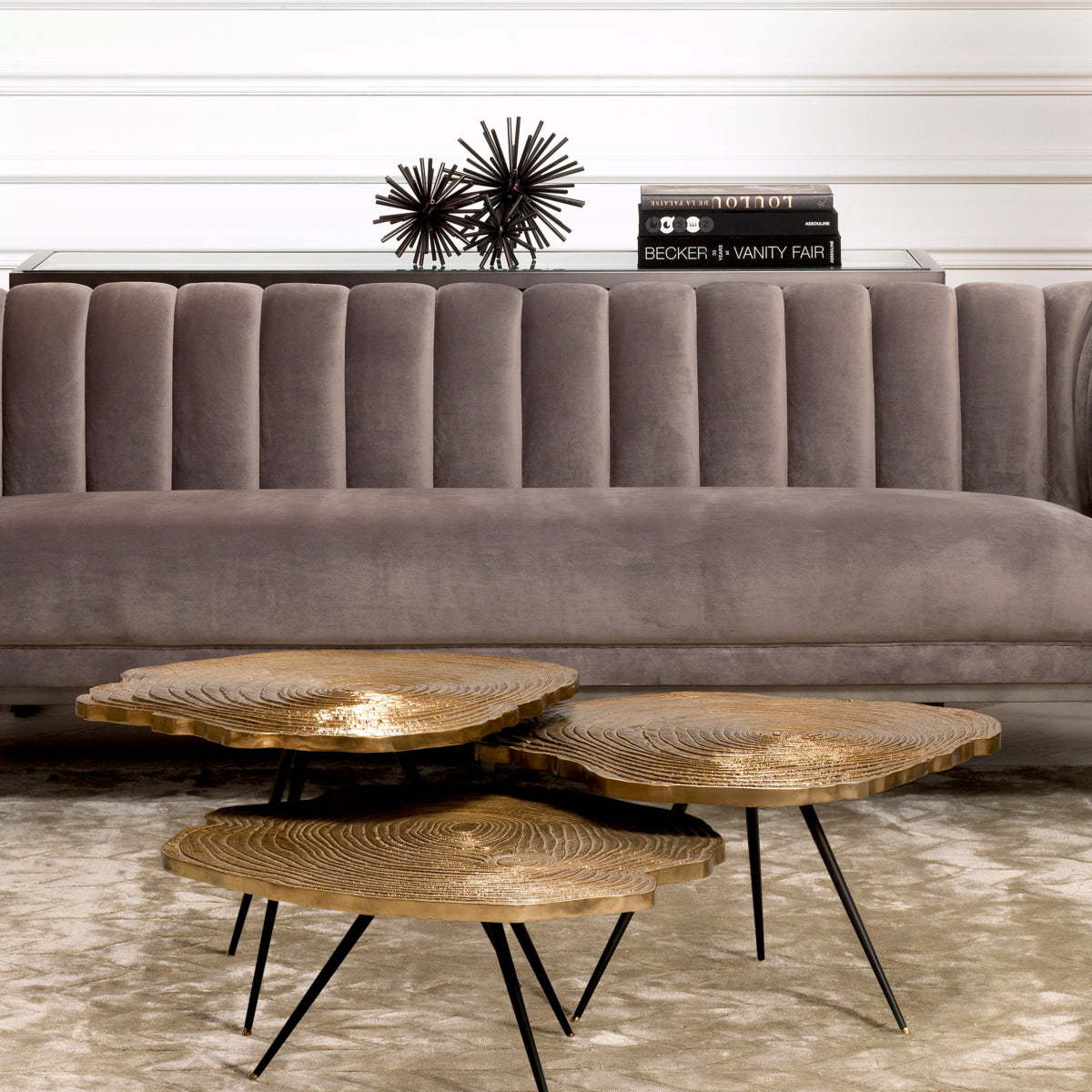 Bronze Decorative Objects (3) Meteor