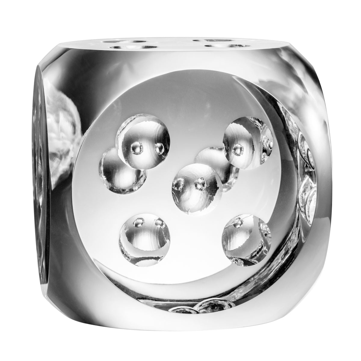 Crystal Glass Dice (2) Tradizone | Eichholtzmh.com.