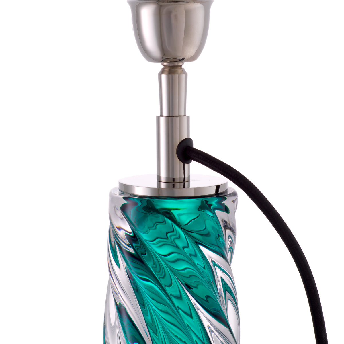 Turquoise Glass Table Lamp Barron | Eichholtzmh.com