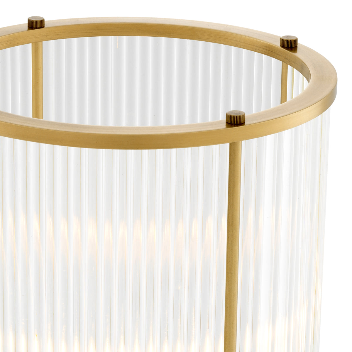 Cylindrical Glass Hurricane L Mayson