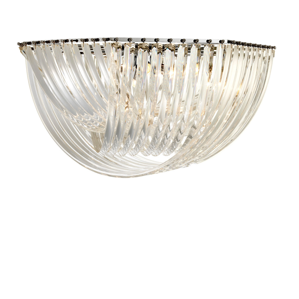 Sculptural Acrylic Ceiling Lamp Hyeres | Eichholtzmh.com