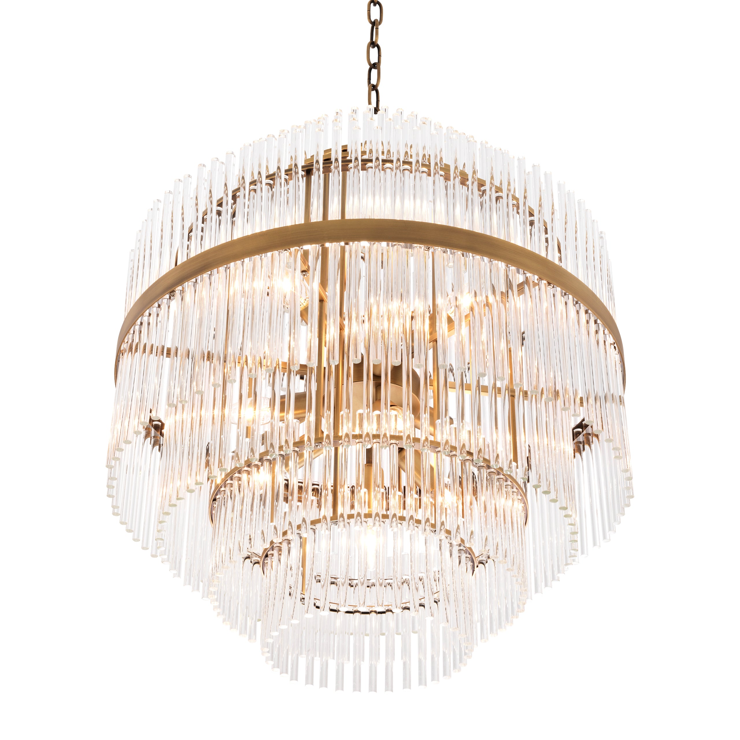 Glass Tiered Chandelier East | Eichholtzmh.com