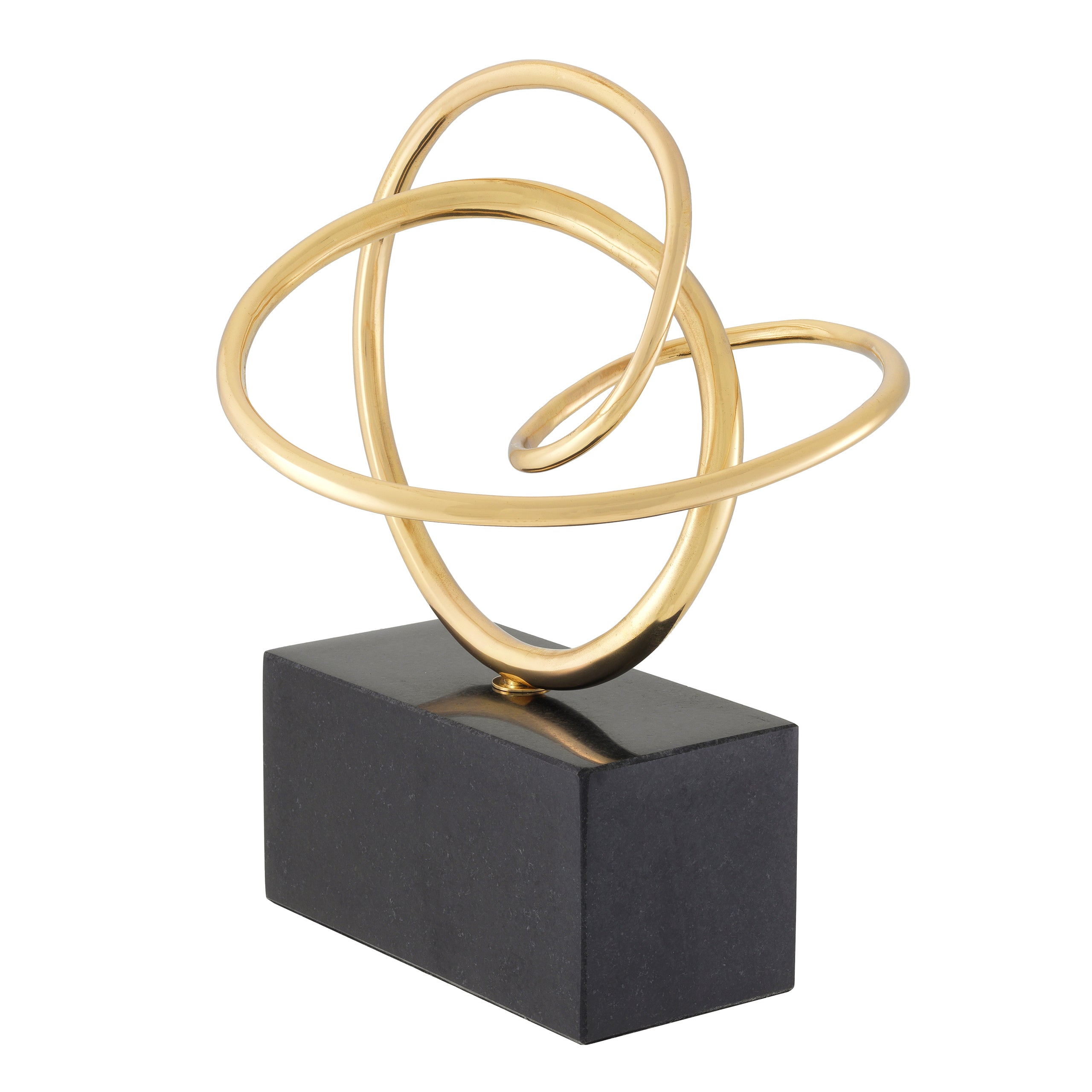 Abstract Polished Brass Object Frank | Eichholtzmh.com