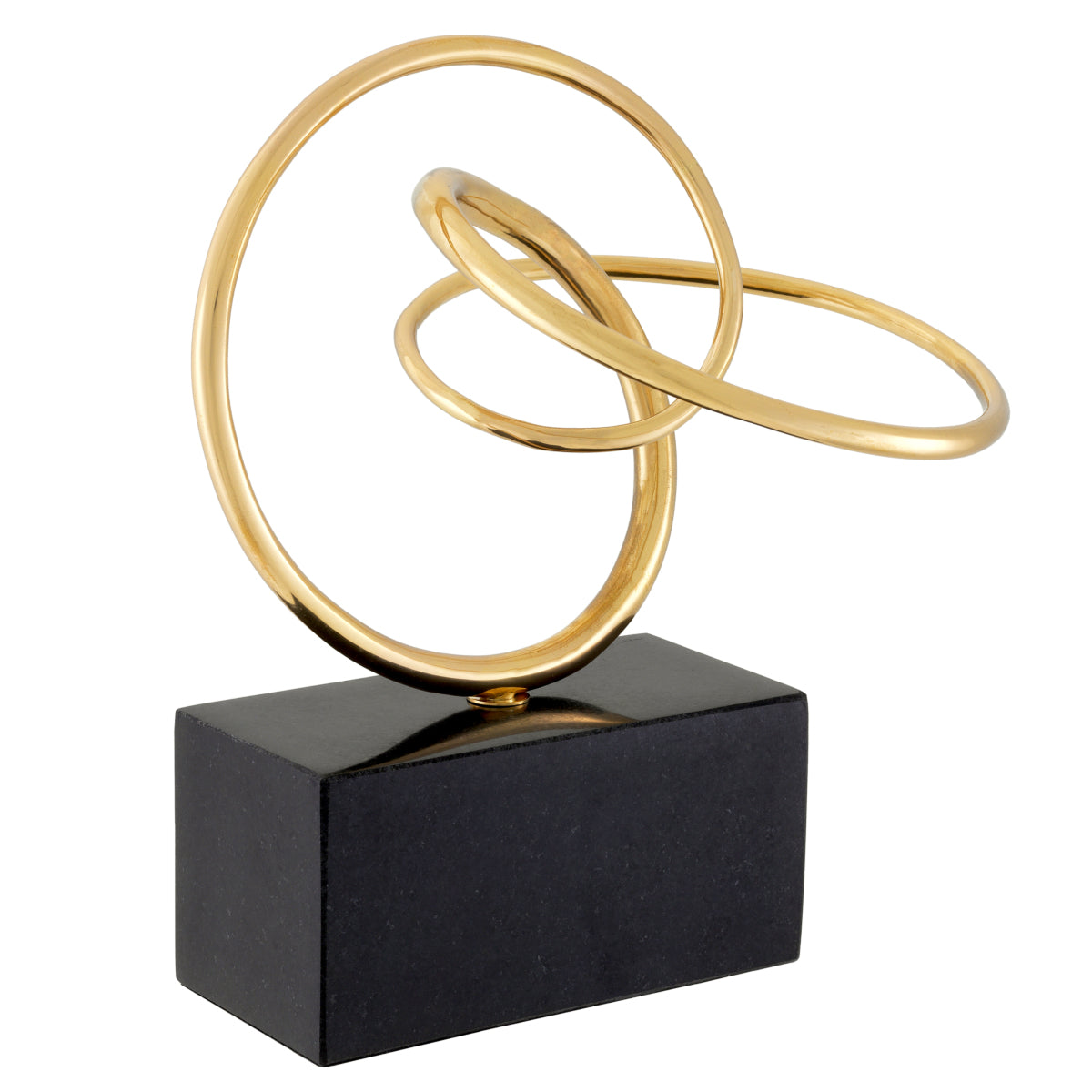Abstract Polished Brass Object Frank | Eichholtzmh.com