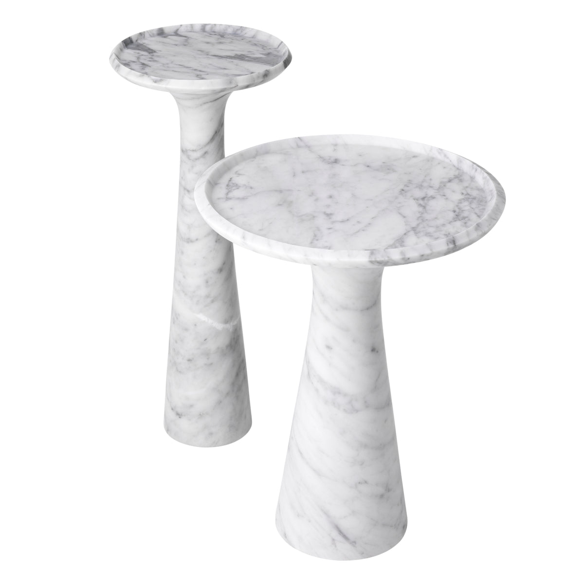 Marble Side Table High Pompano